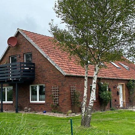 Rosenhaus Esens - Wohnung Backbord Exteriör bild